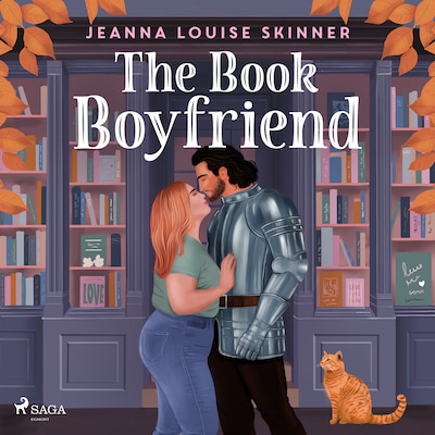 The Book Boyfriend: A Plus–Size Paranormal Romance – omslag van het luisterboek van Jeanna Louise Skinner