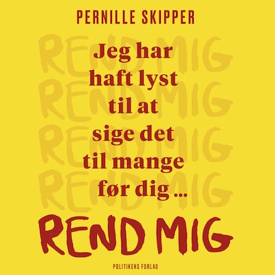 Rend mig – omslag til lydbogen af Pernille Skipper