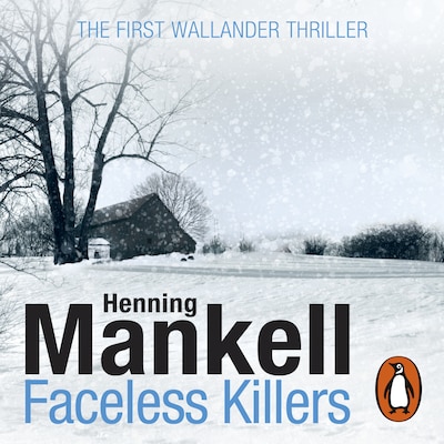 Faceless Killers – omslag til lydbogen af Henning Mankell
