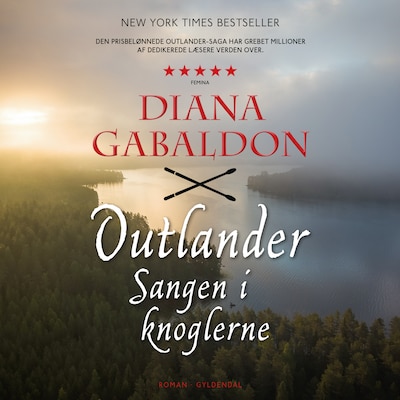 Sangen i knoglerne – omslag til lydbogen af Diana Gabaldon