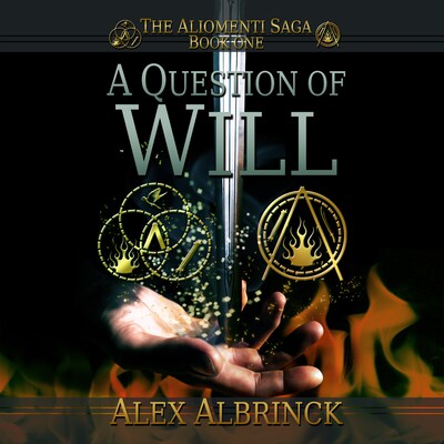 A Question of Will – omslag til lydbogen af Alex Albrinck