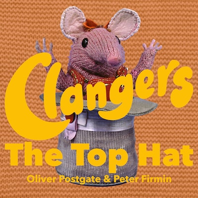 Clangers - The Top Hat – omslag til lydbogen af Oliver Postgate