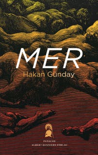 Mer – omslag till ljudboken av Hakan Günday