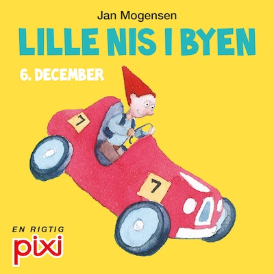 6. december: Lille Nis i byen – omslag til lydbogen af Jan Mogensen