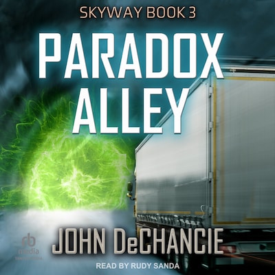 Paradox Alley – omslag til lydbogen af John DeChancie