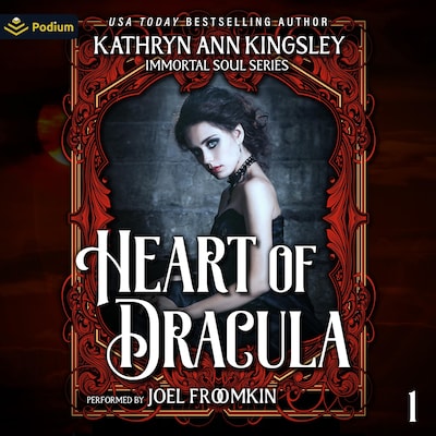 Heart of Dracula – omslag til lydbogen af Kathryn Ann Kingsley