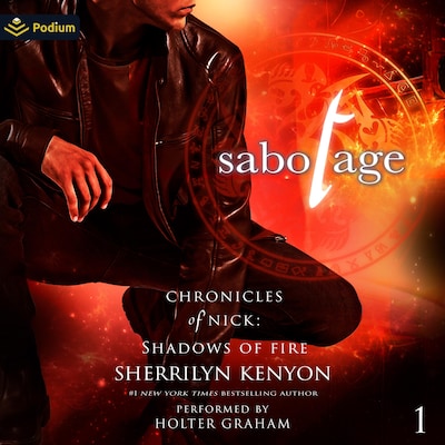 Sabotage – omslag til lydbogen af Sherrilyn Kenyon