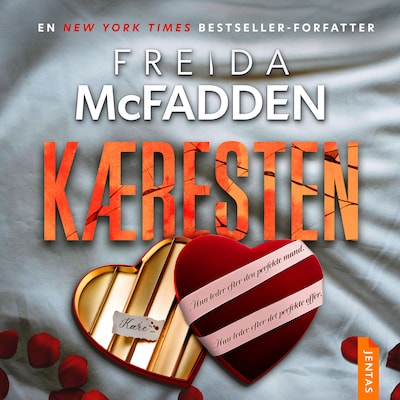 Kæresten – omslag til lydbogen af Freida McFadden