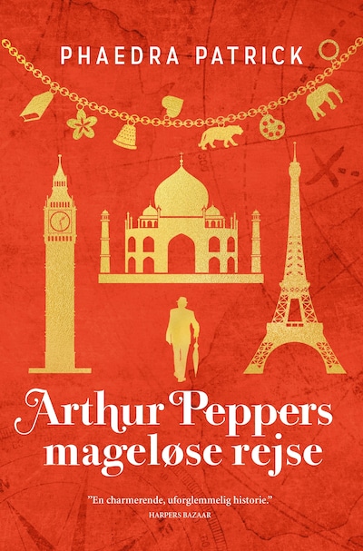 Arthur Peppers mageløse rejse – omslag til lydbogen af Phaedra Patrick