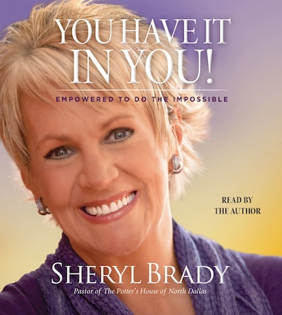 You Have It In You – omslag til lydbogen af Sheryl Brady