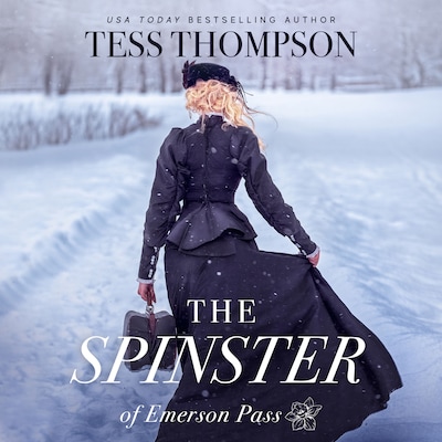 The Spinster – omslag til lydbogen af Tess Thompson