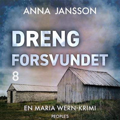 Dreng forsvundet – omslag til lydbogen af Anna Jansson