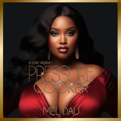 Pressure Cooker – omslag til lydbogen af Mel Dau