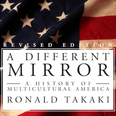A Different Mirror – omslag til lydbogen af Ronald Takaki