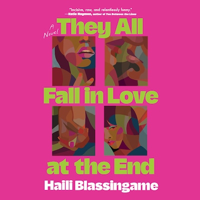 They All Fall in Love at the End – omslag til lydbogen af Haili Blassingame