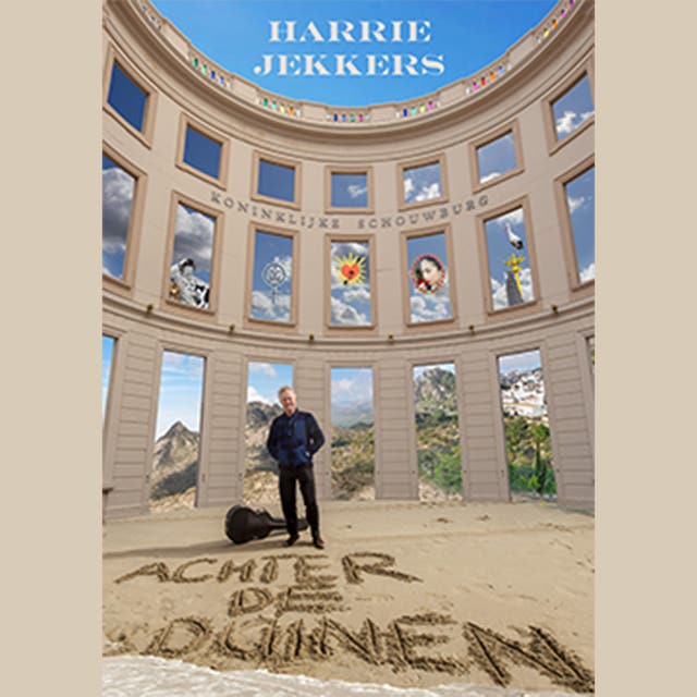 Achter De Duinen – omslag van het luisterboek van Harrie Jekkers