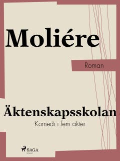 Äktenskapsskolan – omslag till ljudboken av Molière