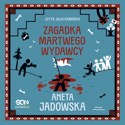 Zagadka martwego wydawcy – okładka audiobooka, autor Aneta Jadowska