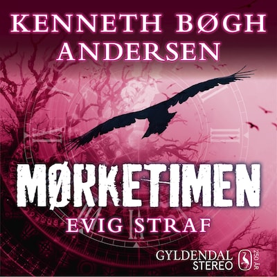 Mørketimen - Evig straf – omslag til lydbogen af Kenneth Bøgh Andersen