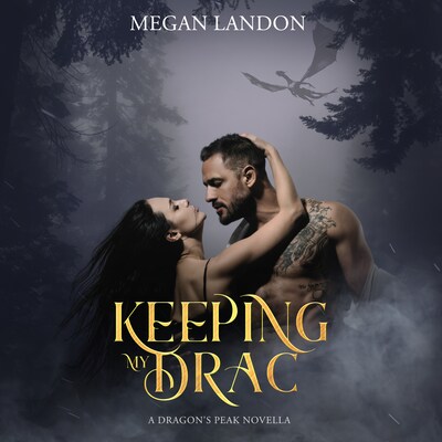 Keeping My Drac – omslag til lydbogen af Megan Landon