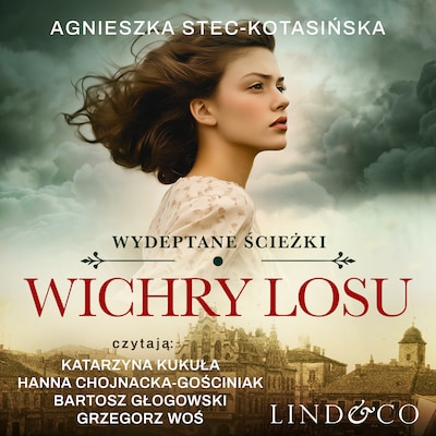 Wichry losu – okładka audiobooka, autor Agnieszka Stec-Kotasińska