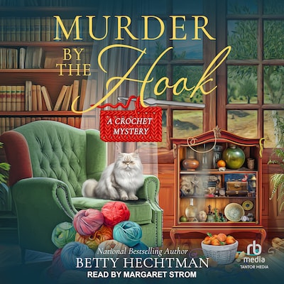 Murder by the Hook – omslag til lydbogen af Betty Hechtman