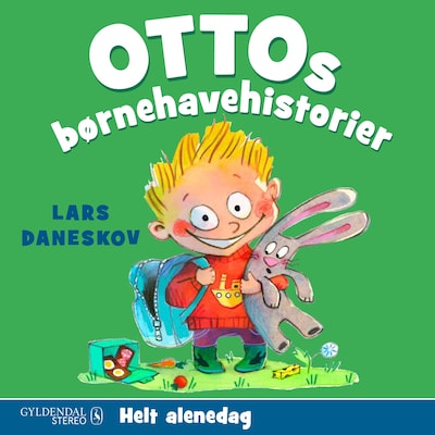 Ottos børnehavehistorier - Helt alenedag – omslag til lydbogen af Lars Daneskov