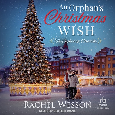 An Orphan's Christmas Wish – omslag til lydbogen af Rachel Wesson