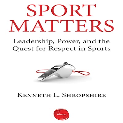 Sport Matters – omslag til lydbogen af Kenneth L. Shropshire