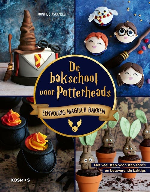 De bakschool voor Potterheads: Eenvoudig magisch bakken – omslag van het luisterboek van Monique Ascanelli