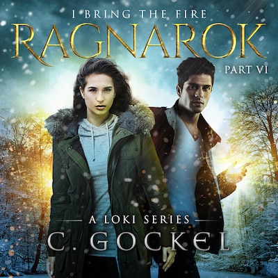 Ragnarok – omslag til lydbogen af C. Gockel