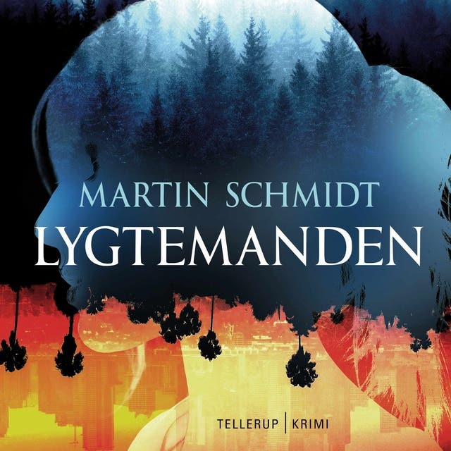 Lygtemanden – omslag til lydbogen af Martin Schmidt