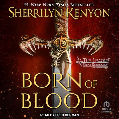Born of Blood – omslag til lydbogen af Sherrilyn Kenyon