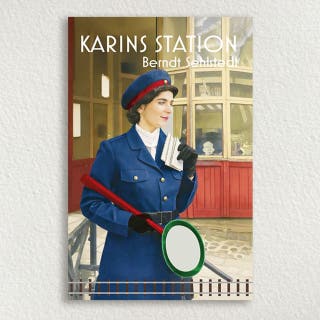 Karins station – omslag till ljudboken av Berndt Sehlstedt