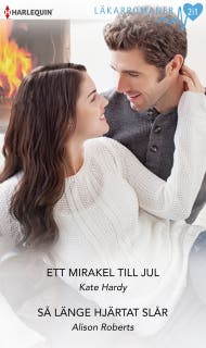 Ett mirakel till jul / Så länge hjärtat slår – omslag till ljudboken av Alison Roberts,Kate Hardy