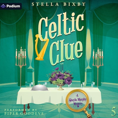 Celtic Clue – omslag til lydbogen af Stella Bixby