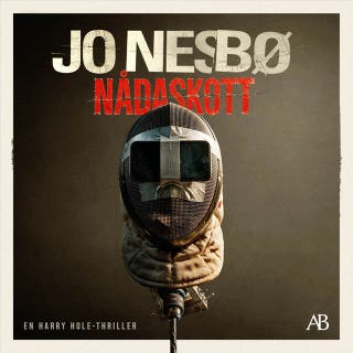 Nådaskott – omslag till ljudboken av Jo Nesbø