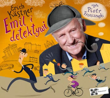 Emil i detektywi – okładka audiobooka, autor Erich Kästner
