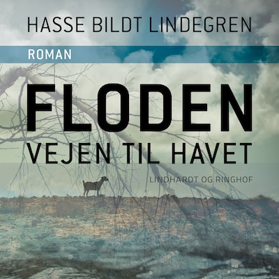 Floden - vejen til havet – omslag til lydbogen af Hasse Bildt Lindegren