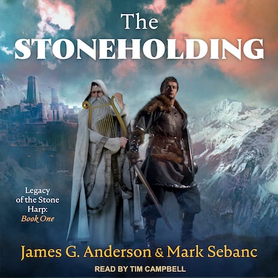 The Stoneholding – omslag til lydbogen af James G. Anderson, Mark Sebanc
