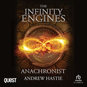 Anachronist: A Time Travel Adventure – okładka audiobooka, autor Andrew Hastie