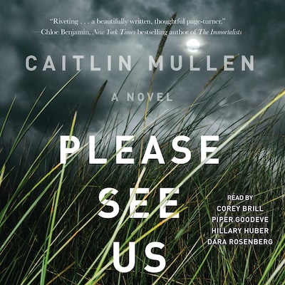 Please See Us – omslag til lydbogen af Caitlin Mullen
