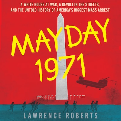 Mayday 1971 – omslag til lydbogen af Lawrence Roberts