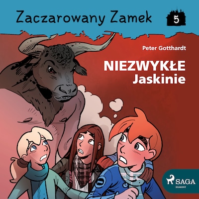 Zaczarowany Zamek 5 - Niezwykłe Jaskinie – okładka audiobooka, autor Peter Gotthardt