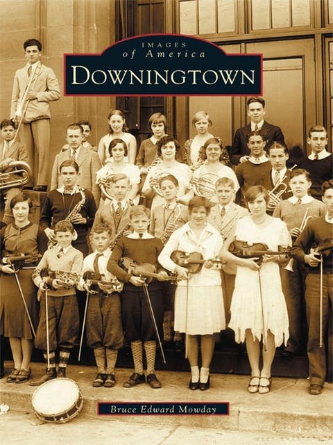 Downingtown – omslag til lydbogen af Bruce Edward Mowday