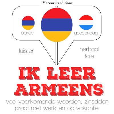 Ik leer Armeens – omslag van het luisterboek van JM Gardner