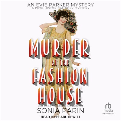Murder at the Fashion House – omslag til lydbogen af Sonia Parin