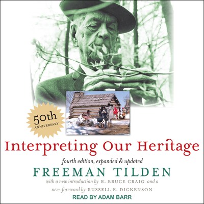 Interpreting Our Heritage – omslag til lydbogen af Freeman Tilden