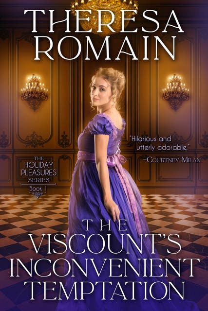 The Viscount's Inconvenient Temptation – omslag til lydbogen af Theresa Romain