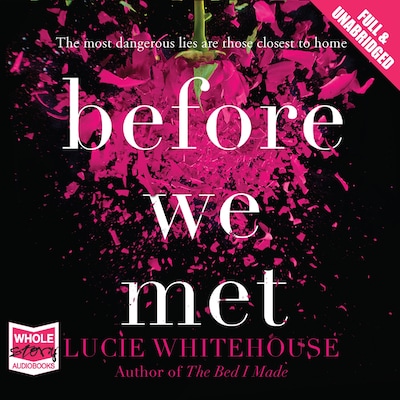 Before We Met – omslag til lydbogen af Lucie Whitehouse